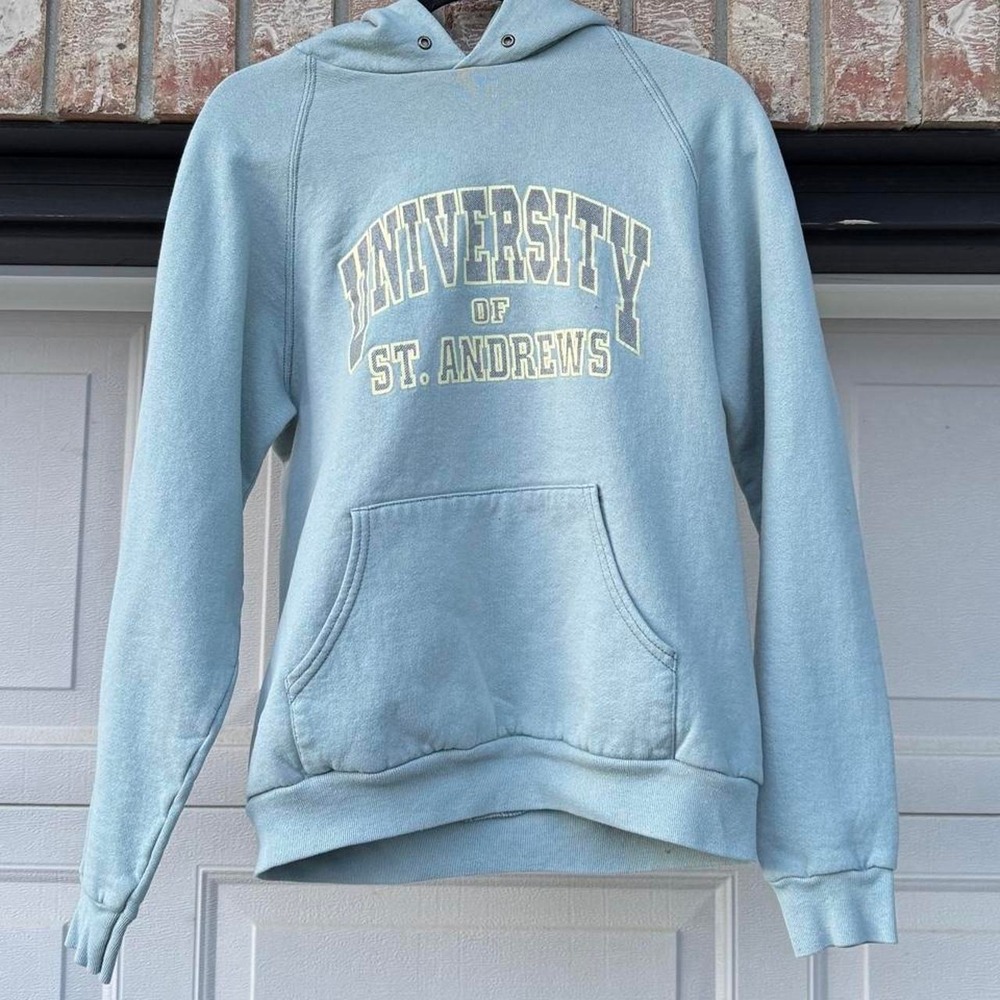 PALE SAGE "ST. ANDREWS" RAGLAN PULLOVER HOODIE